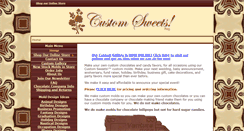 Desktop Screenshot of customsweets.com